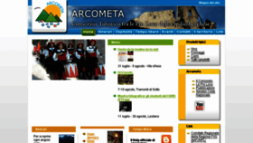 What Arcometa.org website looked like in 2015 (8 years ago)