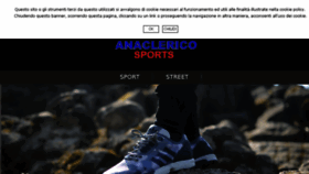 What Anaclericosport.it website looked like in 2015 (8 years ago)