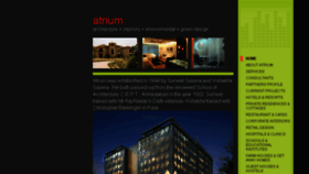 What Atriumarchitects.in website looked like in 2015 (8 years ago)
