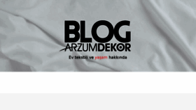 What Arzumdekor.com.tr website looked like in 2015 (8 years ago)
