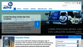 What Asuransi-astra.com website looked like in 2015 (8 years ago)