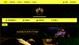 What Agenjudi888.com website looked like in 2015 (8 years ago)
