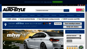 What Autostyle.nl website looked like in 2015 (8 years ago)