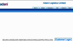 What Adanilogistics.com website looked like in 2015 (8 years ago)