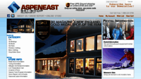 What Aspeneast.com website looked like in 2015 (8 years ago)