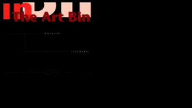 What Art-bin.com website looked like in 2015 (8 years ago)