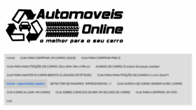 What Automoveis-online.pt website looked like in 2015 (8 years ago)