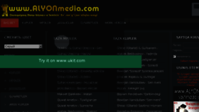 What Alyonmedia.com website looked like in 2015 (9 years ago)