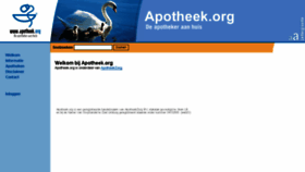 What Apotheek.org website looked like in 2015 (8 years ago)