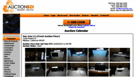 What Auctionbdi.com website looked like in 2015 (8 years ago)