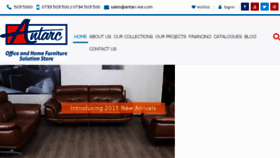 What Antarc-ke.com website looked like in 2015 (8 years ago)