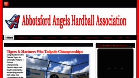What Abbotsfordbaseball.ca website looked like in 2015 (8 years ago)