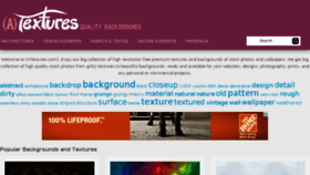 What Atextures.com website looked like in 2015 (10 years ago)