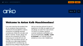 What Anton-kolb-maschinenbau.de website looked like in 2015 (8 years ago)