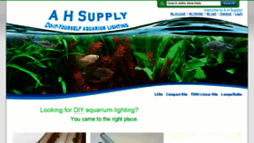 What Ahsupply.com website looked like in 2015 (8 years ago)