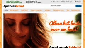 What Apotheekenhuid.nl website looked like in 2015 (8 years ago)
