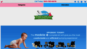 What Amedsupplies.com website looked like in 2015 (8 years ago)