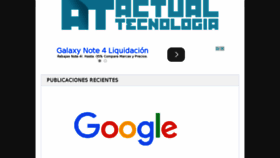 What Actualtecnologia.com website looked like in 2015 (8 years ago)