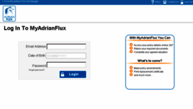What Adrianflux.myinsurancefile.co.uk website looked like in 2015 (8 years ago)