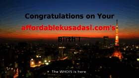 What Affordablekusadasi.com website looked like in 2015 (8 years ago)