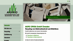 What Agro-drisa-dresden.de website looked like in 2015 (8 years ago)