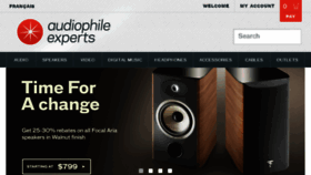What Audiophileexperts.com website looked like in 2015 (8 years ago)