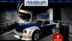 What Alfa-autolack.de website looked like in 2015 (10 years ago)