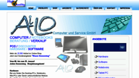 What Ai-lo.de website looked like in 2015 (10 years ago)