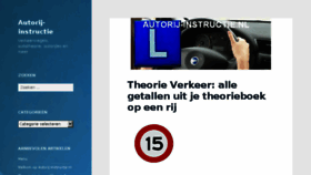 What Autorij-instructie.nl website looked like in 2015 (8 years ago)