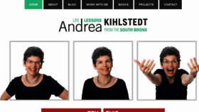 What Andreakihlstedt.com website looked like in 2015 (8 years ago)