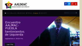 What Aalmac.org website looked like in 2015 (8 years ago)