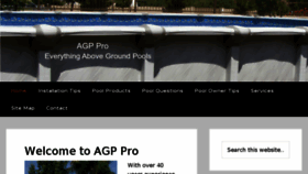 What Agppro.com website looked like in 2015 (8 years ago)