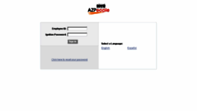 What Azpeople.autozone.com website looked like in 2015 (8 years ago)