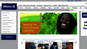 What Allianz-africa.com website looked like in 2015 (8 years ago)