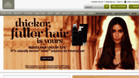 What Aveda.com website looked like in 2015 (8 years ago)