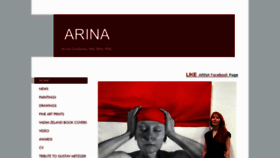 What Arina-art.com website looked like in 2015 (8 years ago)