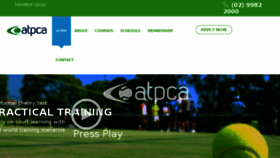 What Atpca.com.au website looked like in 2015 (8 years ago)