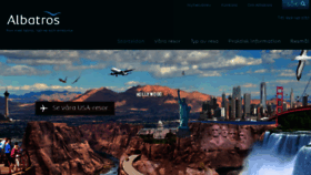 What Albatros-travel.se website looked like in 2015 (8 years ago)