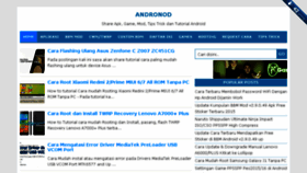 What Andronod.com website looked like in 2015 (8 years ago)
