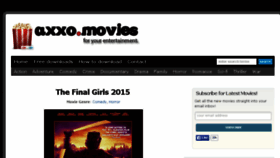 What Axxomovies.unblocked.pw website looked like in 2015 (8 years ago)