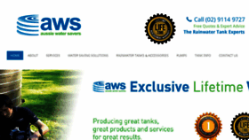What Aussiewatersavers.com.au website looked like in 2015 (8 years ago)