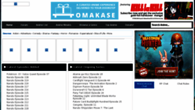 What Animeratio.com website looked like in 2015 (8 years ago)