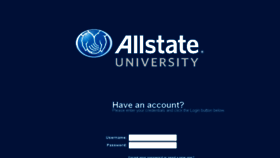 What Allstateuniversity.com website looked like in 2015 (8 years ago)