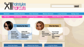 What Allhairstyleshaircuts.com website looked like in 2015 (8 years ago)