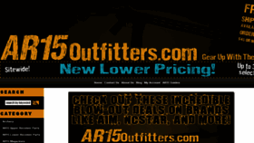 What Ar15outfitters.com website looked like in 2015 (8 years ago)