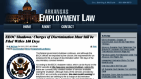 What Aremploymentlaw.com website looked like in 2015 (8 years ago)