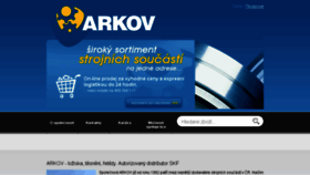 What Arkov.cz website looked like in 2015 (8 years ago)