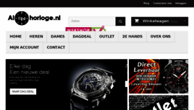 What Altijdhorloge.nl website looked like in 2015 (8 years ago)