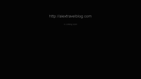 What Alextravelblog.com website looked like in 2015 (8 years ago)