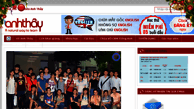 What Anhthay.edu.vn website looked like in 2015 (8 years ago)